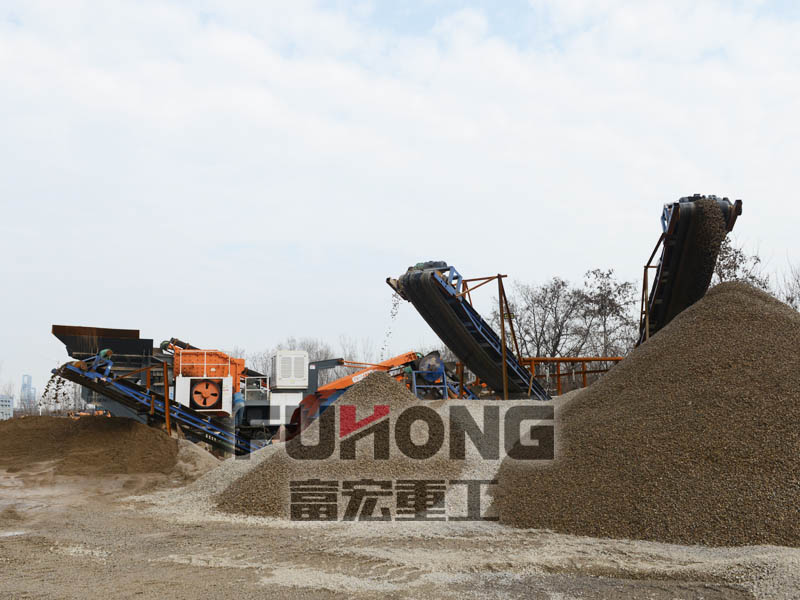 移動香蕉污污视频网站製砂篩分設備投入使用