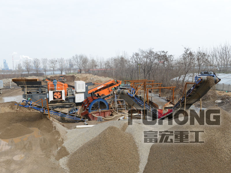 移動香蕉污污视频网站製砂篩分設備